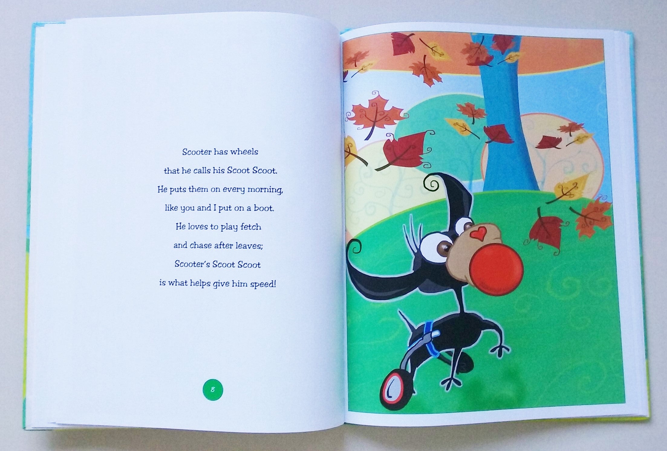 children's book about disabled dog