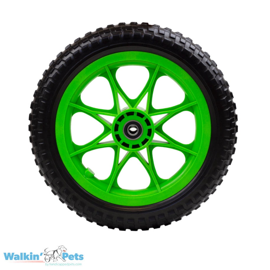 12” Foam Colored Wheels (set of 2)