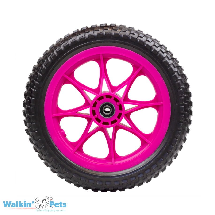 12” Foam Colored Wheels (set of 2)