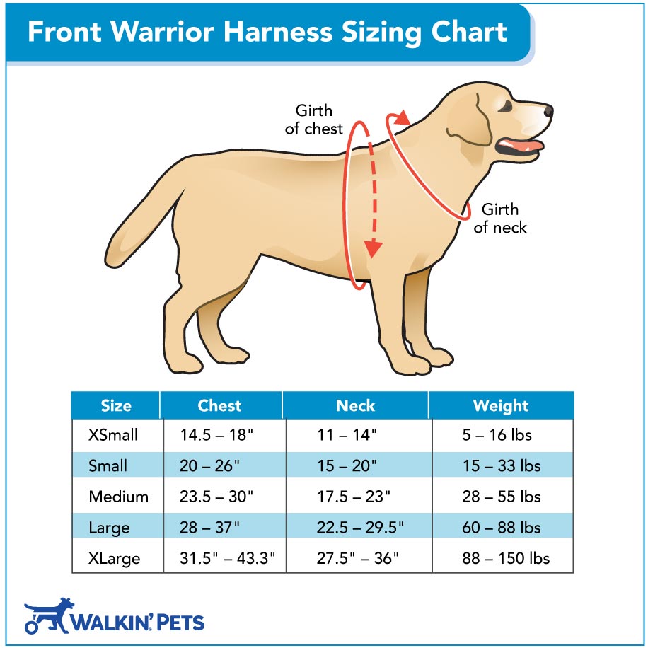 Walkin’ Warrior Front Harness