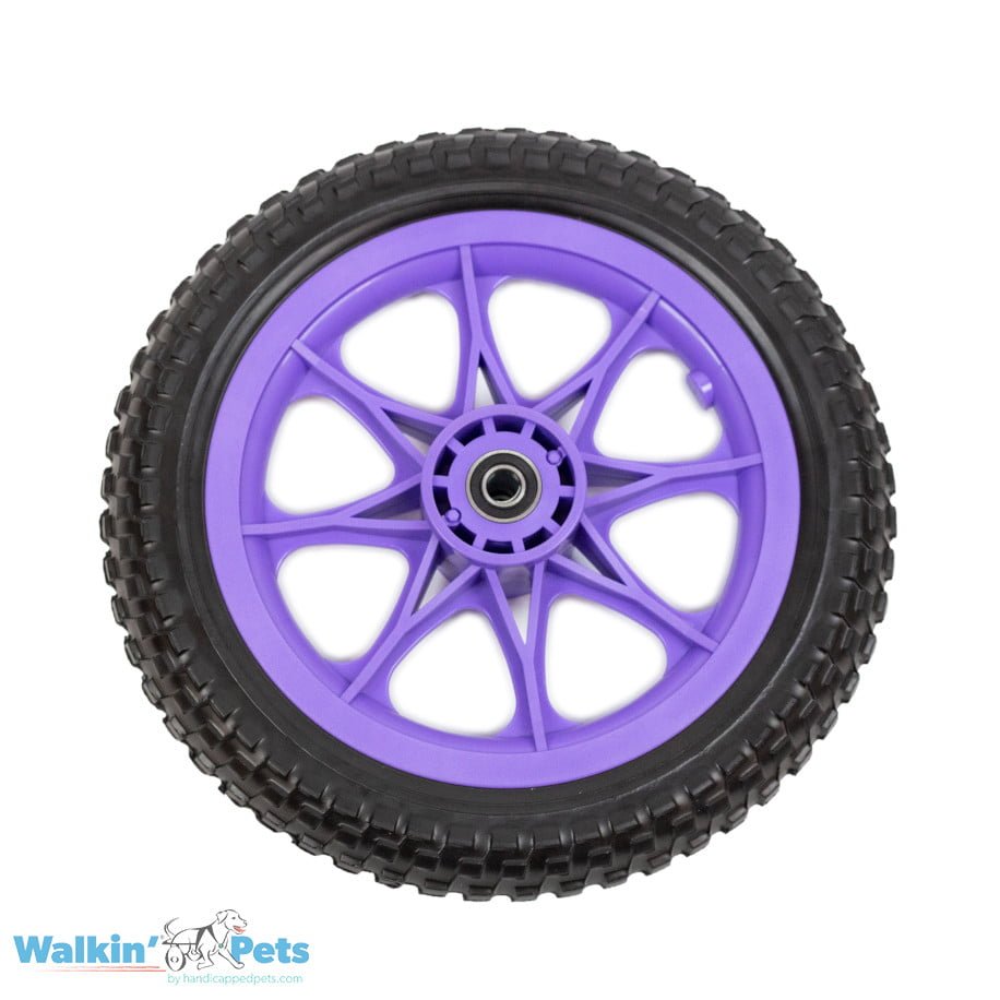 12” Foam Colored Wheels (set of 2)