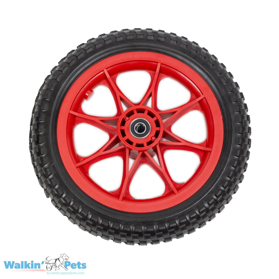 12” Foam Colored Wheels (set of 2)