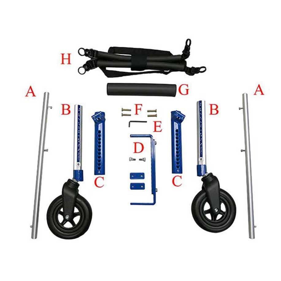 Walkin' Wheels LARGE Front Wheel Attachment